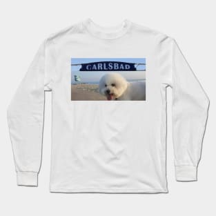 Beachy Bichon Long Sleeve T-Shirt